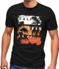 Herren T-Shirt California Schriftzug Palmen Printshirt Produktbild-Vorschau 1