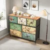 Komoda retro ProximaX z 7 szufladami - Pionowa wieża do Podgląd zdjęcia produktu 11