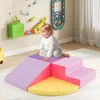 COSTWAY 4 PIÈCES. Cubes en mousse, briques géantes, briques Voir les images du produit 2