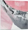 Bilder auf glas - Einteilig - Rosa Grau Farbe - 70x70cm - Produktbild-Vorschau 1