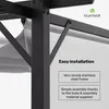 Blumfeldt Pantheon Solidny pawilon ogrodowy 3x4 m, Podgląd zdjęcia produktu 6