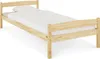 Einzelbett BORIS aus Kiefer Massivholz 90x200 cm, natur -  Produktbild-Vorschau 2