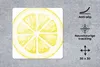 MuchoWow® Mauspad Mousepad Aquarell - Zitrone - Scheibe Produktbild-Vorschau 2