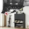 80x24cm Schuhschrank mit Nutfront höhenverstellbar Produktbild-Vorschau 9