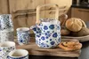 Kubek Clayre & Eef 100 ml Blue Porcelain Leaves Podgląd zdjęcia produktu 3