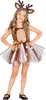 A young girl wearing a deer costume. Anteprima dell’immagine prodotto