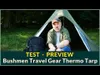 Bushmen Thermo Tarp/ Abdeckplane 2x3 - Olivgrün Produktbild-Vorschau 4