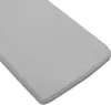 Spannbettlaken Grau 120x60cm 100% Baumwolle für Babys Produktbild-Vorschau 3