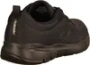 A black Skechers shoe is shown from the side. Podgląd zdjęcia produktu