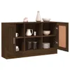 vidaXL Kredens brązowy dąb 120x30,5x70 cm materiał Podgląd zdjęcia produktu 7