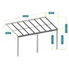 Zahradní pergola Borneo 21025, zastřešení terasy, Náhled obrázku produktu 19