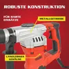 HECHT 1090 Stemmhammer SDS Max | 1300 W | 2 Kohlebürsten | Produktbild-Vorschau 8