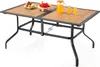 VEVOR Terrassentisch Gartentisch Balkontisch (1505 x 960 x Produktbild-Vorschau 1