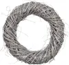 Ghirlanda naturale lavata in bianco - Ø 30 cm - Ghirlanda Anteprima dell’immagine prodotto 1