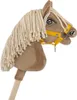 Hobby Horse A4 Pferdehalfter, befestigt, klein - gelb Produktbild-Vorschau 1