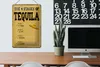 Blechschild Spruch 20x30 cm The 4 stages of Tequila Deko Produktbild-Vorschau 5