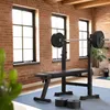Gymtek® Hantelbank mit Ablage, Fitnessbank, Trainingsbank, Produktbild-Vorschau 6