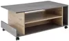 Couchtisch HARVEY 108 x 60 mit Rollen Optik Betongrau / Artisan Eiche Produktbild-Vorschau