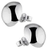 MATERIA Damen Ohrstecker rund groß 925 Silber Ohrringe Produktbild-Vorschau 1