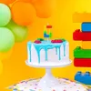Candela Di Compleanno Lego Numero 0 Colorata Per Festa Di Anteprima dell’immagine prodotto 2