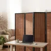 Paraván Relaxdays, 4dílný, skládací paraván, výška x šířka: Náhled obrázku produktu 3