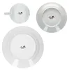 18tlg Kaffeeservice Variant Blümchen Porzellan 6 Pers. Produktbild-Vorschau 5