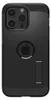A black Spigen Tough Armor Mag Case for an Apple iPhone 15 Pro, shown from the back. Podgląd zdjęcia produktu