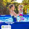 Juskys Aufblasbare Poolabdeckung Rund 4 m - Pool Abdeckung, Produktbild-Vorschau 7
