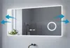 LED Badspiegel 120x60cm mit Beleuchtung Kaltweiß 6400K Produktbild-Vorschau 4