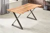 Esstisch Akazie naturfarben 300 x 100 cm geschlossenes Produktbild-Vorschau 3