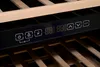 A close-up shot of the control panel of a wine cooler. Produktbild-Vorschau