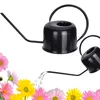 Gießkanne aus Metall schwarz 1L für Zimmerpflanzen Produktbild-Vorschau 2
