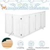 COSTWAY barriera recinzione cani alta 89cm, 4 pannelli Anteprima dell’immagine prodotto 4