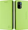 A product shot of a green phone case, shown from the front and back. Produktbild-Vorschau