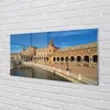 Glasbilder 140x70 Wandkunst Spanien Alte Stadtmarkt Produktbild-Vorschau 2