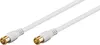 Goobay F-Quick SAT Antennenkabel (80 dB), 2x geschirmt, 1.5 Produktbild-Vorschau 1