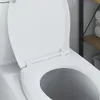 vidaXL Toilettensitz Weiß 47 x 37 x 4 cm Duroplast Produktbild-Vorschau 4