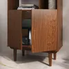 Wohnzimmerschrank SIMONA mit offenen Fächern, kastanien Produktbild-Vorschau 5