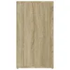 Maison Exclusive - Credenza Sonoma in rovere 100x33x59,5 cm Anteprima dell’immagine prodotto 6