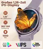 FITFLEX Damen Smartwatch 1,26" AMOLED, 120 Sportmodi, Produktbild-Vorschau 3