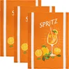 Erwin Müller Geschirrtuch 3er-Pack orange 50x70 cm Produktbild-Vorschau 1