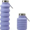 Faltbare Trinkflasche 500 ml, Größe:500ml, Farbe:Violett Produktbild-Vorschau 1