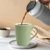 Kaffeetassen 4er Set aus Keramik 340ml, Teetassen in Produktbild-Vorschau 6