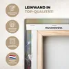 MuchoWow® - Leinwandbilder - Ölfarben - Blumen - Farbenfroh Produktbild-Vorschau 3