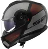 LS2 FF908 Strobe II Orion casque pliable, noir mat/gris, XL Voir les images du produit 3