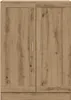 vidaXL Bücherschrank Artisan-Eiche 82,5x30,5x115 cm Produktbild-Vorschau 6