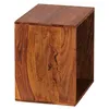 Wohnling Bois massif Sheesham Etagère cube 43.5 x 43.5 x 33 Voir les images du produit 4