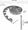 VOUNOT® Flexible Rasenkante Beeteinfassungen Kunststoff, Produktbild-Vorschau 3