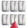 TECBULL® 6 Handtuchklemmen Edelstahl, gebürstet - silber, Produktbild-Vorschau 1