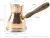 JAZZVE Caffettiera in rame Premium 340 ml Cu29 Anteprima dell’immagine prodotto 5